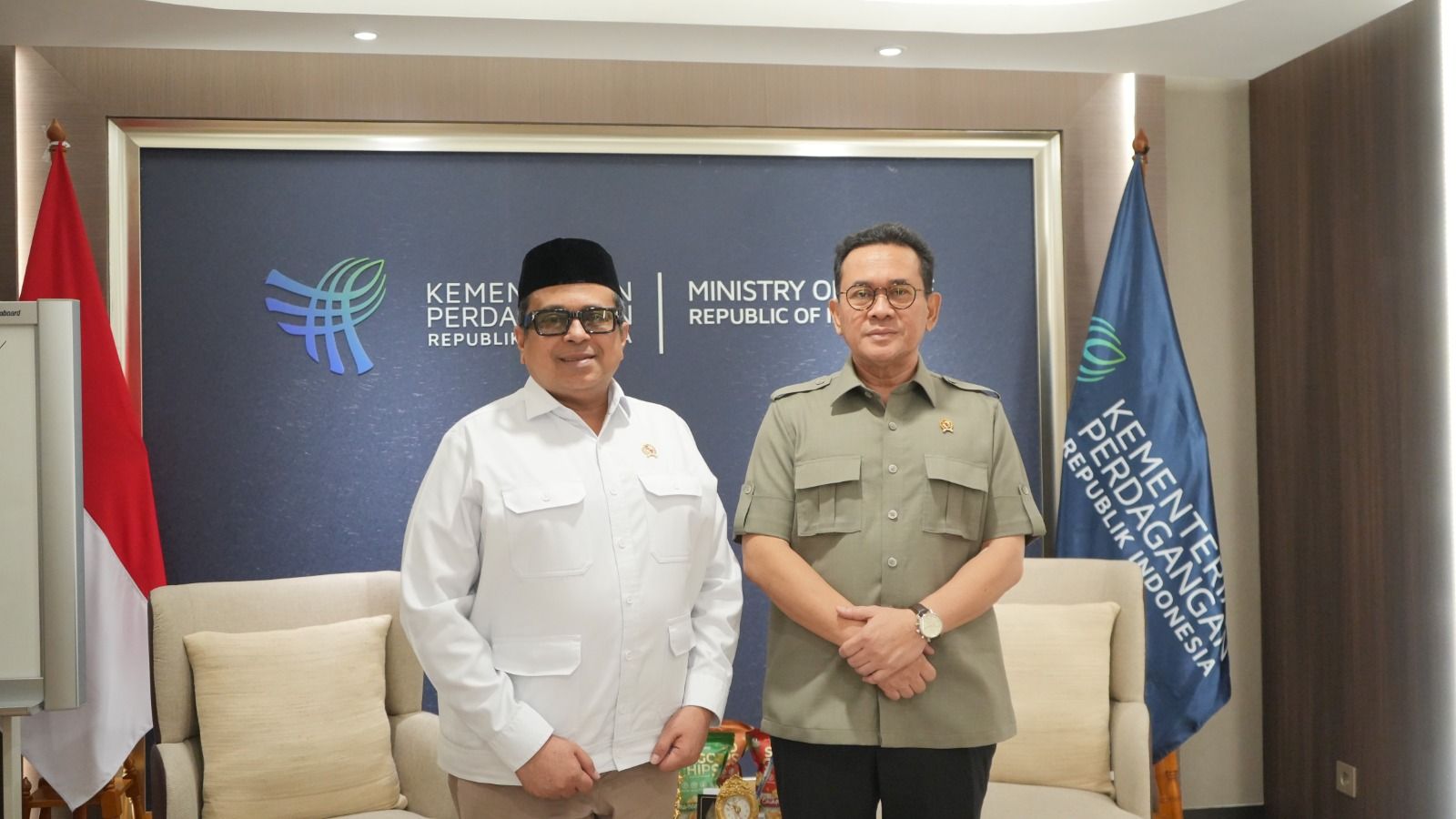 Kepala BPJPH & Mendag Koordinasikan Implementasi Kewajiban Sertifikasi Halal Produk Impor-Ekspor 