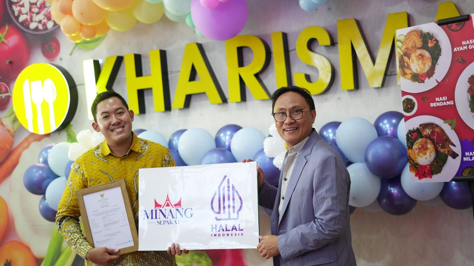 Warteg dan Rumah Makan Padang ini Resmi Bersertifikat Halal