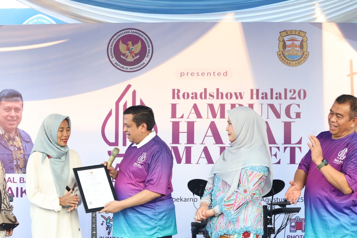 Gelombang Apresiasi dan Dukungan Untuk Presiden Prabowo dari Komunitas Halal Lampung
