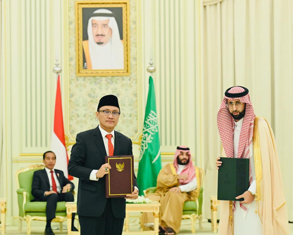 Indonesia-Arab Saudi Teken Kerja Sama Jaminan Produk Halal