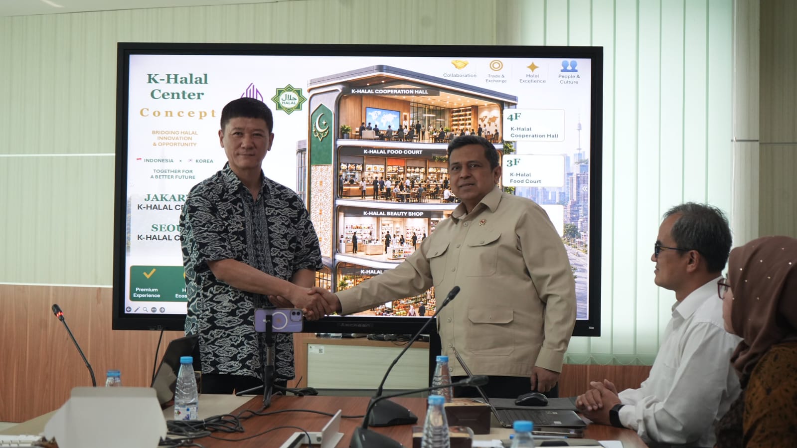 BPJPH dan KAHAS Bahas Peluang Kerja Sama Pengembangan Teknologi Jaminan Produk Halal