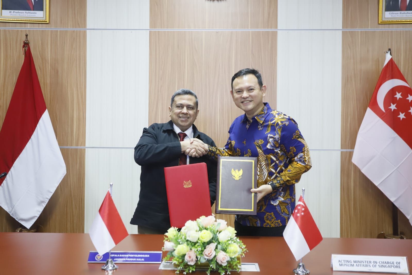 Indonesia dan Singapura Perkuat Kerja Sama Jaminan Produk Halal