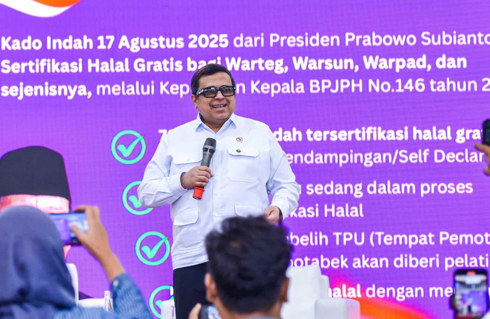 1 Tahun BPJPH sebagai LPNK, Produk Bersertifikat Halal Tembus 9,8 Juta