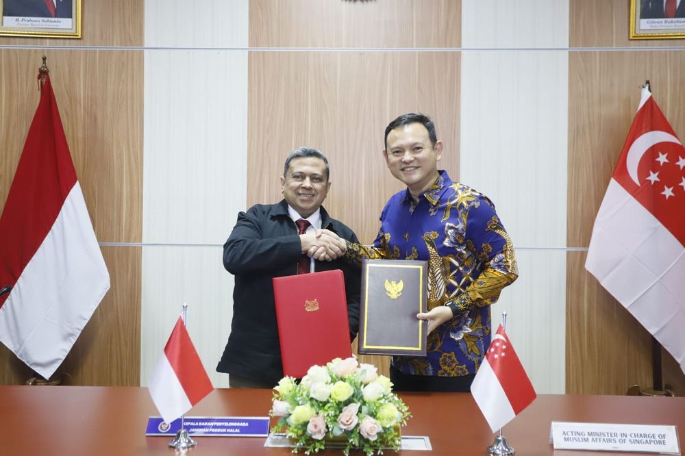 Indonesia dan Singapura Perkuat Kerja Sama Jaminan Produk Halal