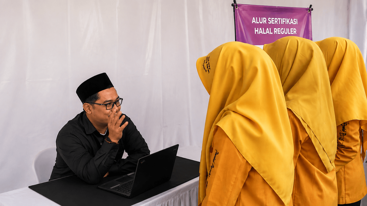 Jemput Bola, Layanan Sertifikasi Halal Hadir di Muktamar NU Ke-35 di Jombang