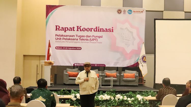 BPJPH Gelar Rakor dengan UPT Daerah, Konsolidasikan Penguatan Kinerja Layanan Halal