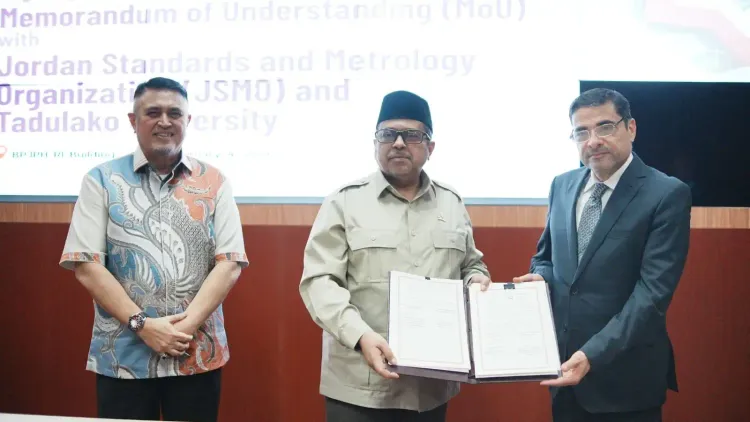 Indonesia–Yordania Tandatangani Sinergi Jaminan Produk Halal
