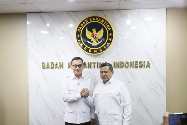 Kepala BPJPH dan Kepala Barantin Bahas Penguatan Sinergi untuk Keterjaminan Lalu Lintas Produk yang Sehat dan Halal